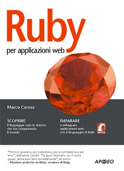 Copertina di Ruby per applicazioni web